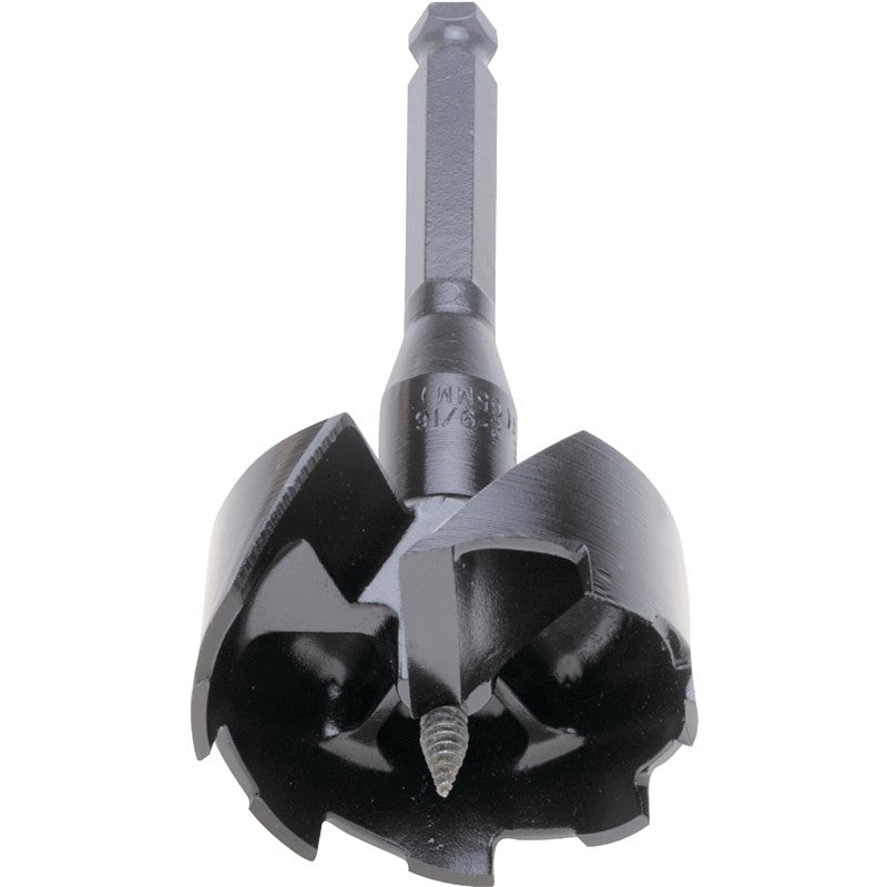 Milwaukee 48-25-1122 Drill Bit, 1-1/8 in Dia, 6 in OAL, 7/16 in Dia Shank, Hex Shank