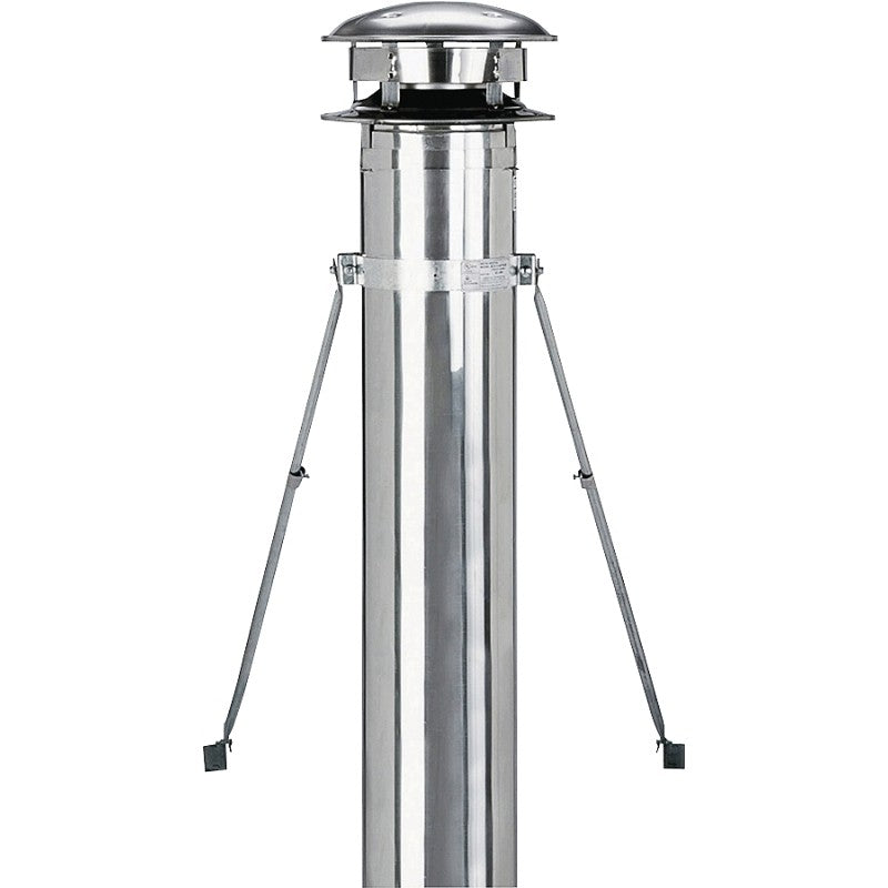 Selkirk 206440 Roof Brace Kit, Stainless Steel, Includes: (1) Support Band