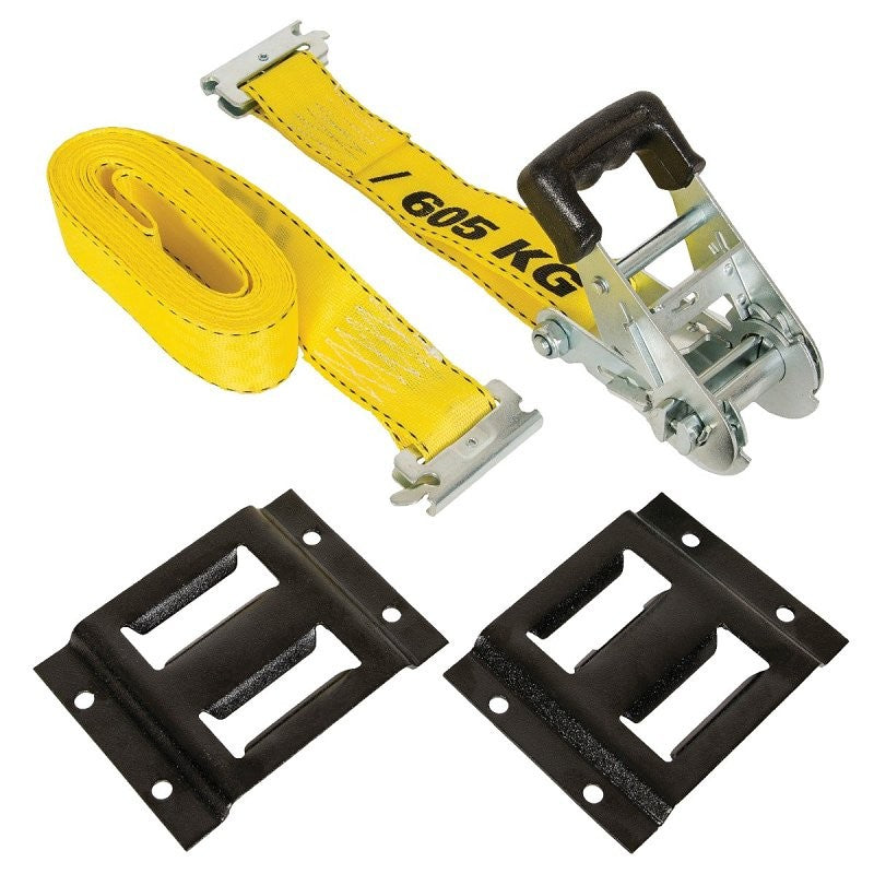 Keeper 89350 Tie-Down Strap, 1-3/4 in W, 15 ft L, 1333 lb Working Load