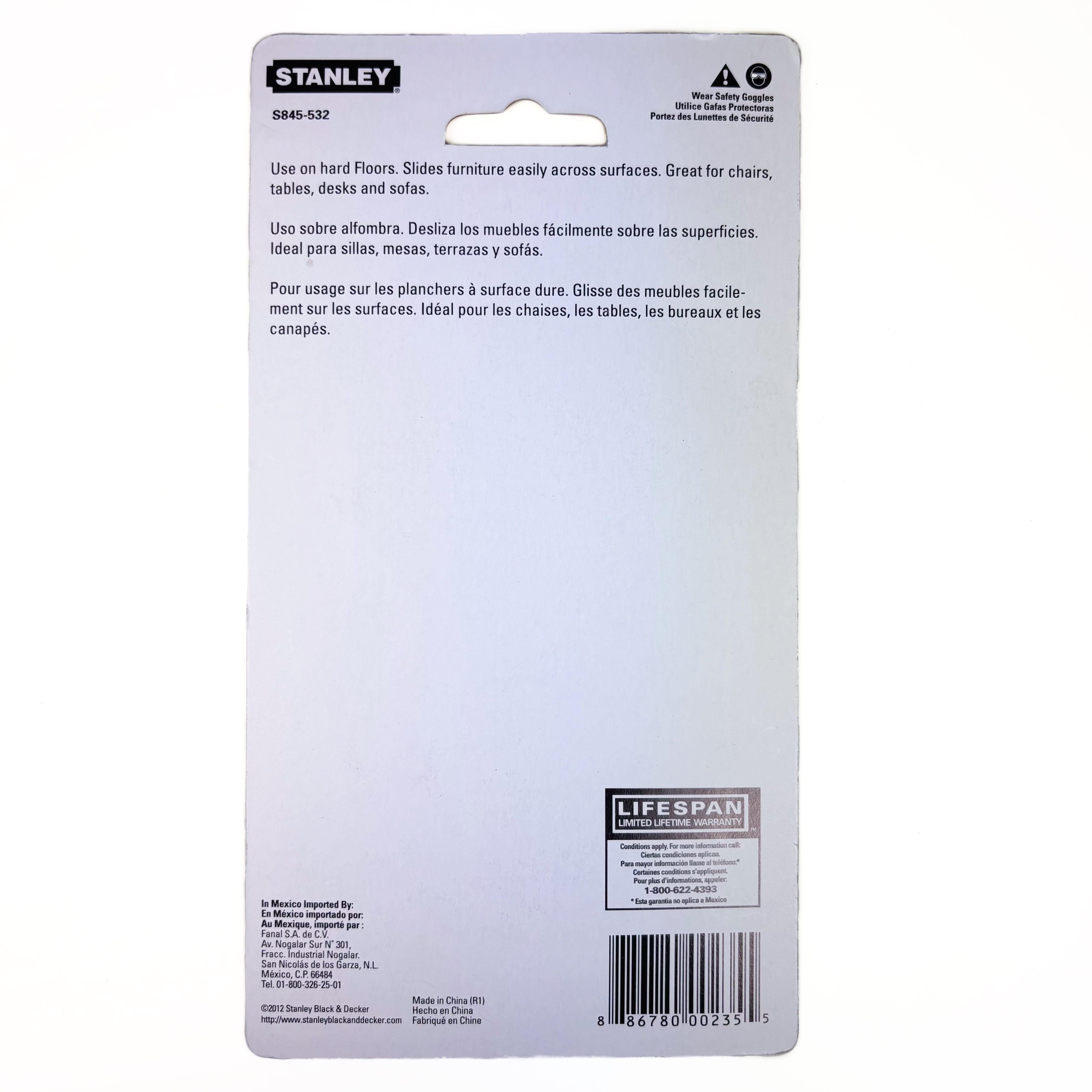 Self Leveling Felt Bottom Furniture Sliders 2-1/2 Inch Round Brown 4 Pack (POS)