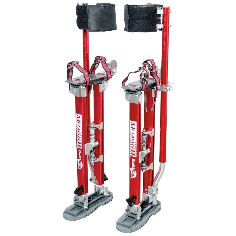Metaltech I-BMDS2440 Drywall Stilt, 225 lb, 24 in Min H, 40 in Max H, Aluminum