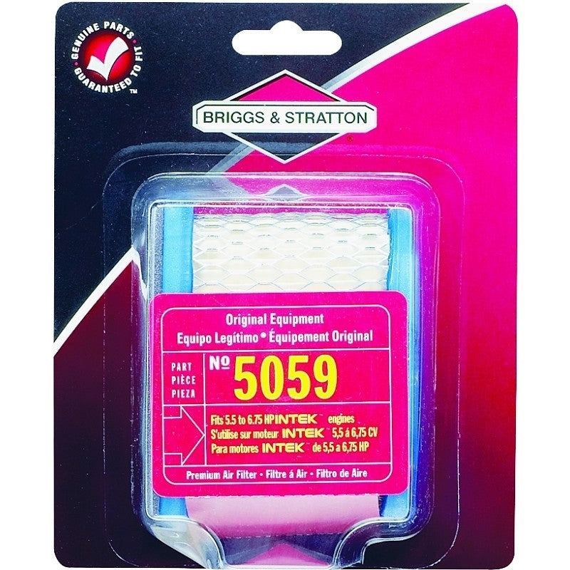 Briggs & Stratton 5059K Air Filter with Pre-Cleaner, Paper Filter Media