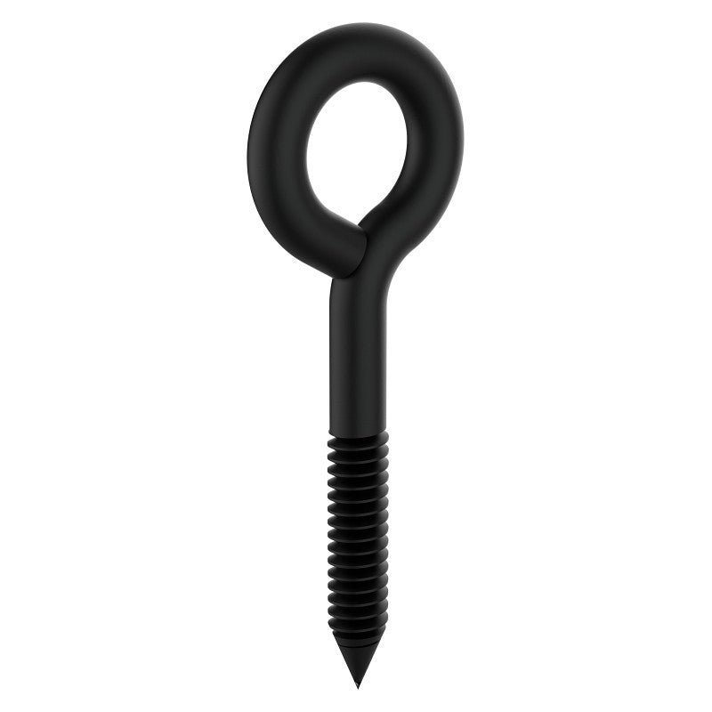 National Hardware N820-087 Lag Screw Eye, #6, 7/16 in Thread, 5-1/4 in OAL, 320 lb Working Load, Steel, Storm Shine