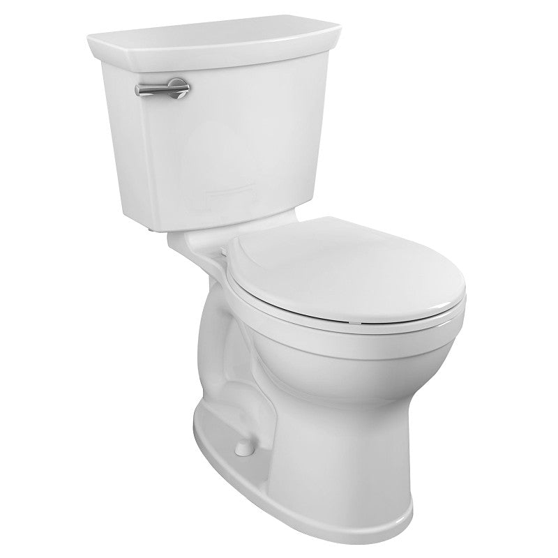 American Standard Champion 4 747BA107SC.020 Flush Toilet, Round Bowl, 1.28 gpf Flush, 12 in Rough-In, 16-1/2 in H Rim
