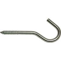 Steel Ceiling Hook 1-5/16 Inches #14 Zinc Plated Steel