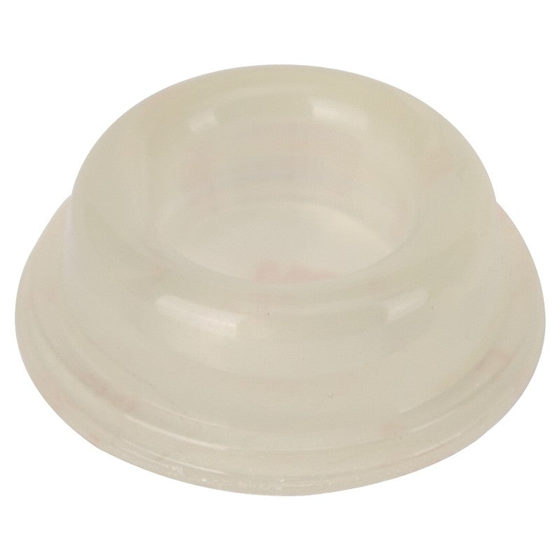 ProSource FE-S716-PS Door Stop, 1-3/4 in Dia Base, 1-3/4 in Dia x 5/8 in H Projection, Polyurethane (PU), Clear