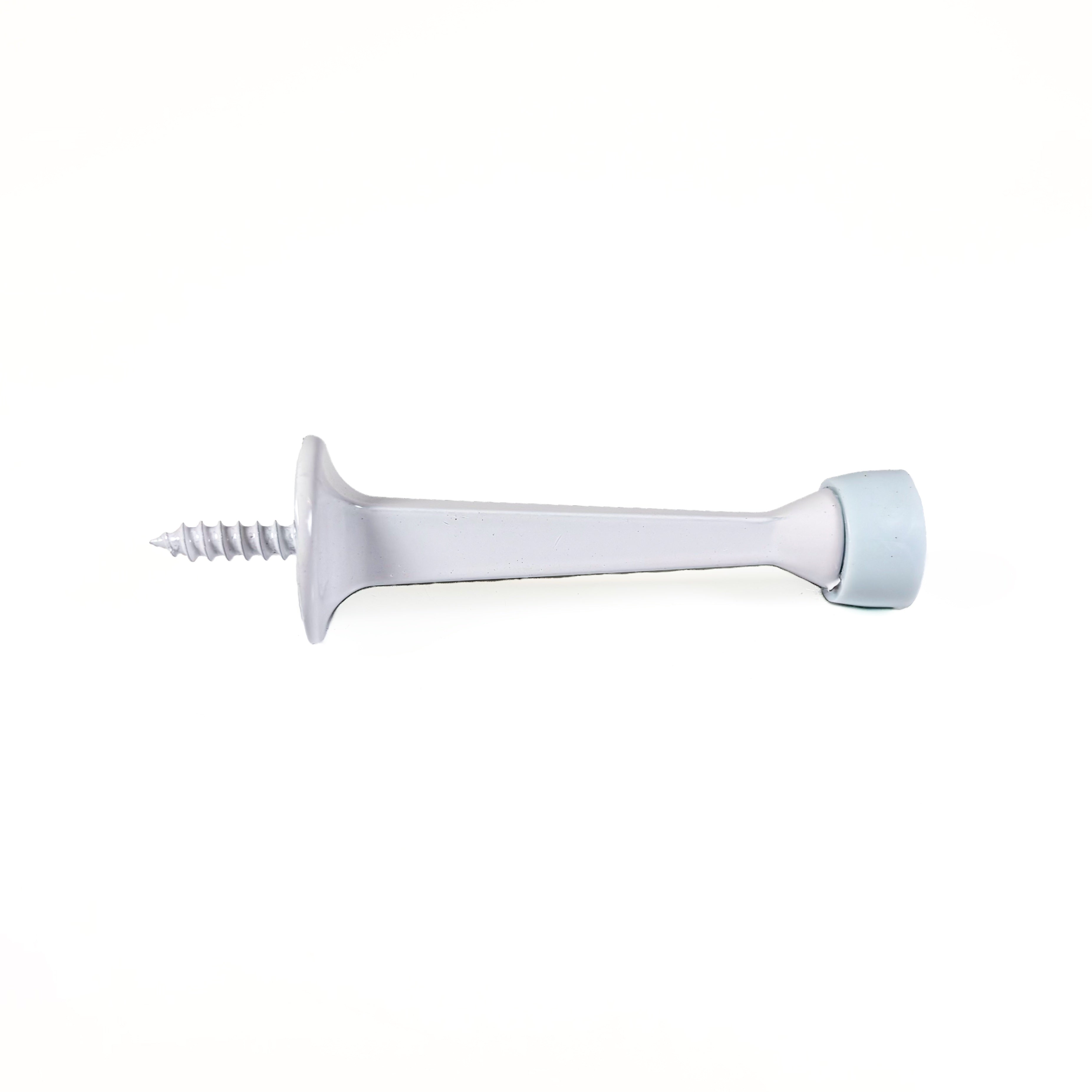 Square Taper Door Stop 3 Inch White