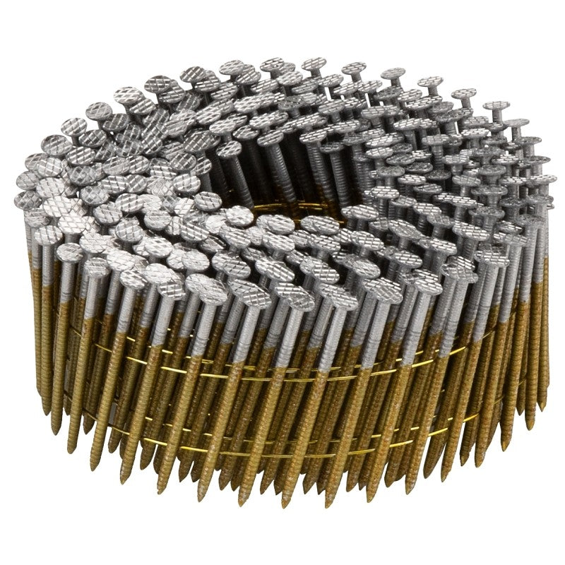 ProFIT 0640131 Siding Nail, 0.093 in, 2 in L, Stainless Steel, Round Head, Ring Shank