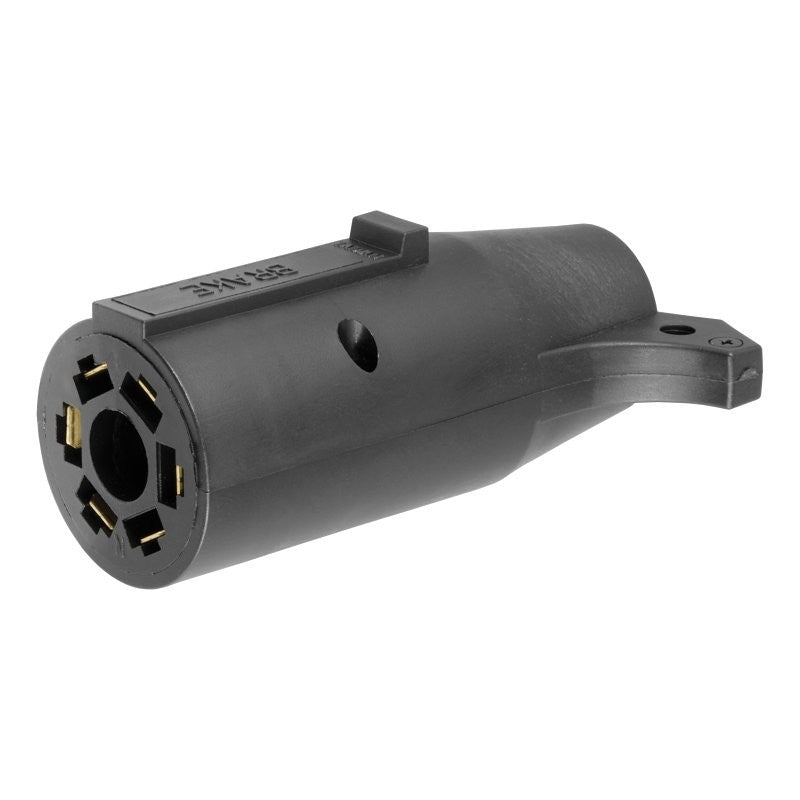 Curt 57661 Electrical Adapter, 7-Way, Includes: 4-Way Flat, 4-Way Round, 5-Way Flat, 6-Way Round, 7-Way RV Blades