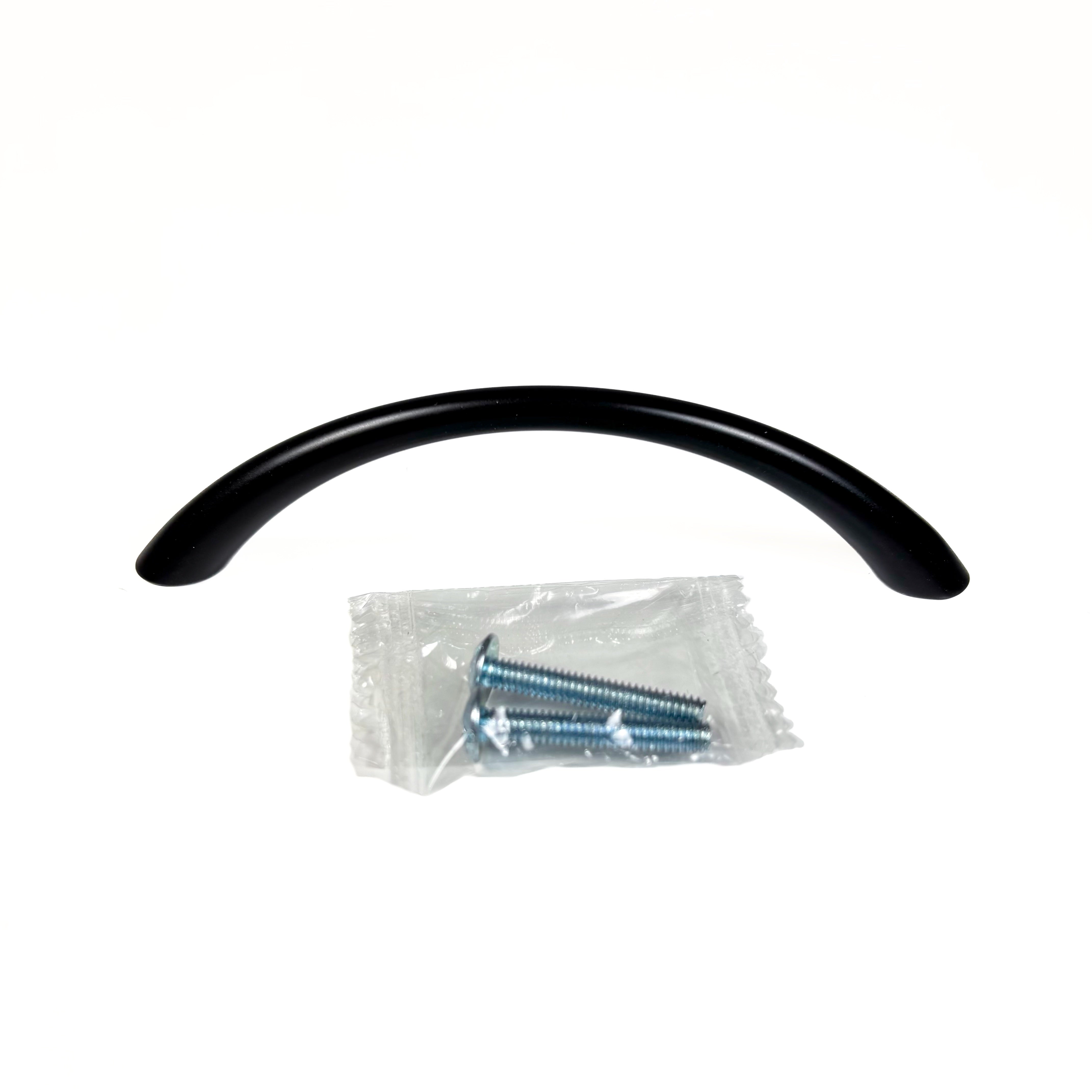Arched Cabinet And Door Pull 3-3/4 Inch Centers Die Cast Oil Rubbed Bronze
