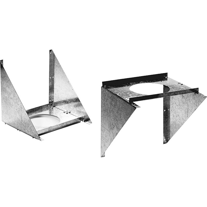 AmeriVent 6HS-WS Wall Support with Clean-Out