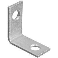 Corner Brace 1 By 1/2 By 0.07 Inch Galvanized Steel Bulk