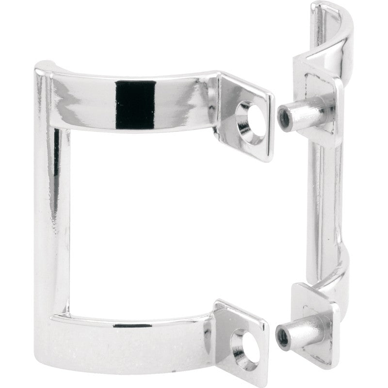Prime-Line M 6158 Shower Door Handle Set, Chrome