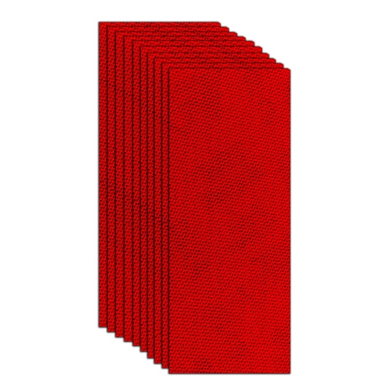 Diablo SandNet DND234ASTS10N Sanding Sheet Pack, 5 in L, 2-3/4 in W, Coarse, Medium, Ultra Fine, 80, 120, 220 Grit