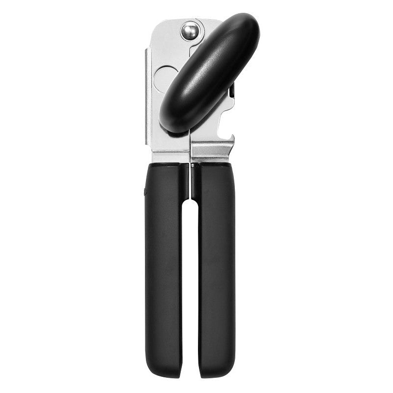 Good Grips 28081V3 Can Opener, 7 in L x 2 in W x 3 in H Dimensions, Comfort-Grip Handle, Stainless Steel, Black