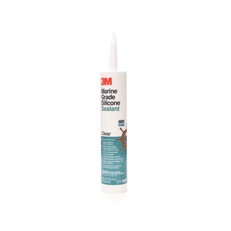 3M 8029 Marine-Grade Sealant, Clear, 304 mL Cartridge