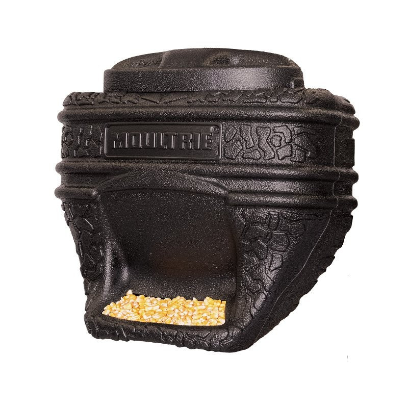 Moultrie MFG-15068 Feed Bin, 40 lb Hopper, Plastic, Black