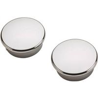 Heavy Duty Closet Rod End Cap Die Cast Chrome