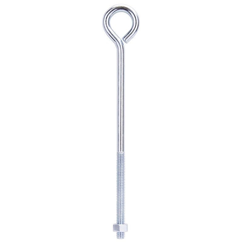 ProSource LR280 Eye Bolt, 7.8 mm Thread, Machine Thread, 3 in L Thread, 5/16 in Dia Eye, 183 lb Working Load, Steel (Pack of 10)