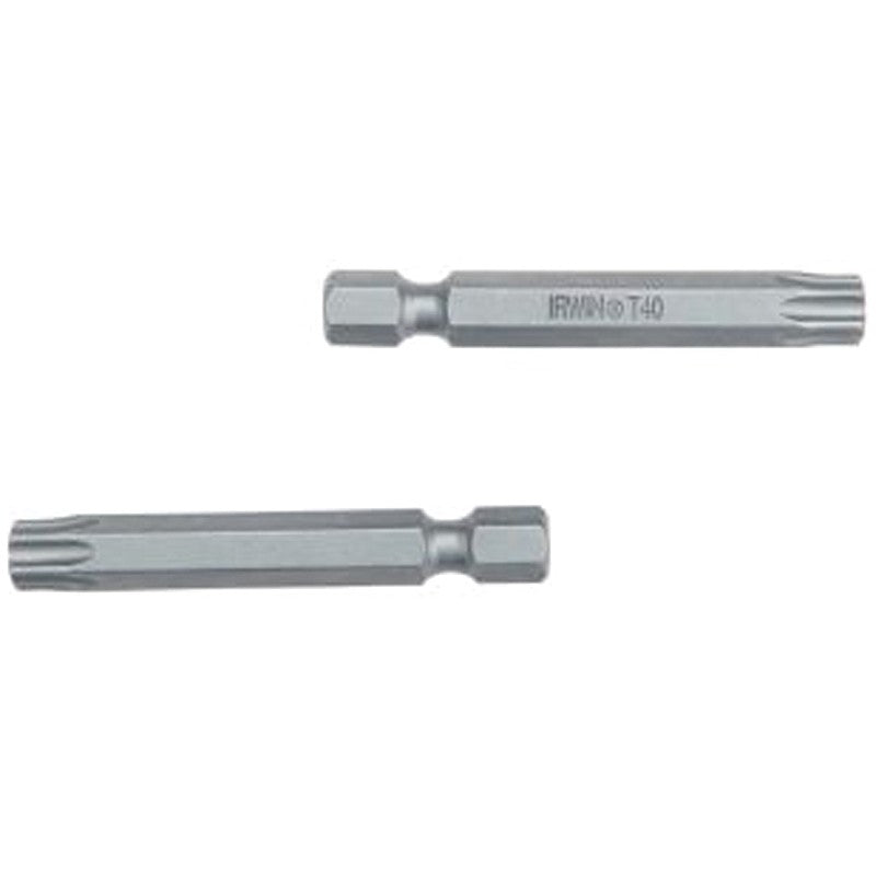Irwin 93321 Power Bit, T15 Drive, Torx Drive, 1/4 in Shank, Hex Shank, 1-15/16 in L, High-Grade S2 Tool Steel