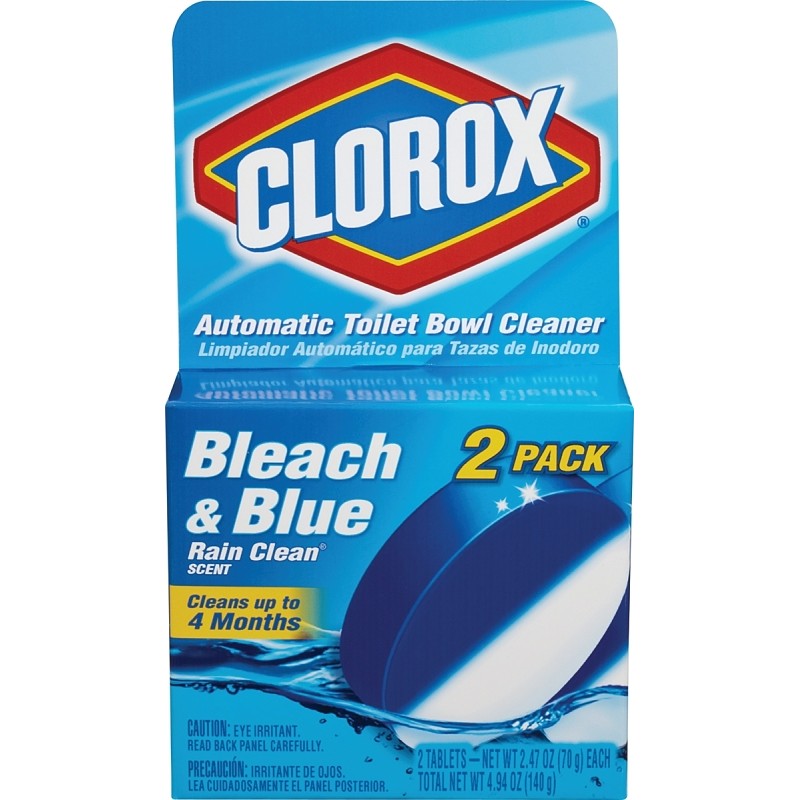 Clorox 30900 Toilet Bowl Cleaner, Solid, Citrus, Floral, Dark Blue (Pack of 6)