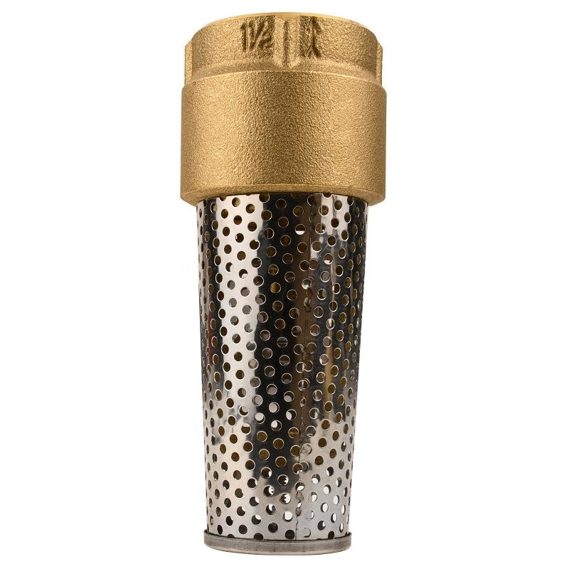 Water Source CV-150NL Check Valve, 1-1/2 in, 200 psi Pressure, Brass Body