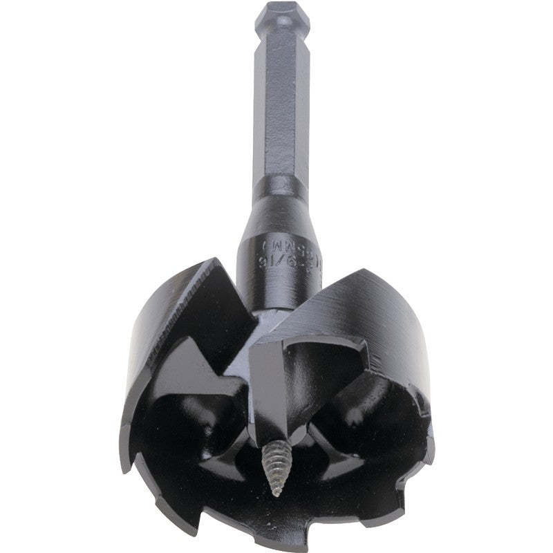 Milwaukee 48-25-2122 Drill Bit, 2-1/8 in Dia, 4-1/2 in OAL, 7/16 in Dia Shank, Hex Shank