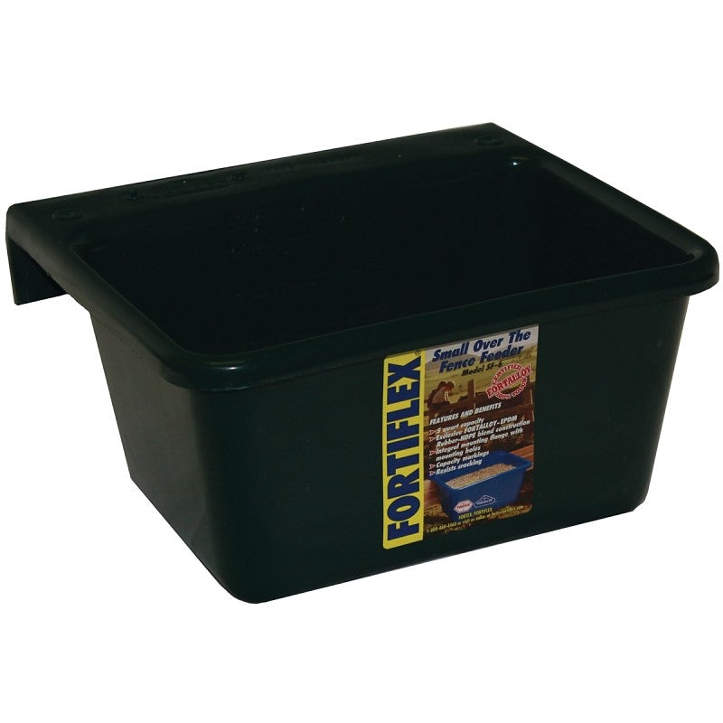 Fortex-Fortiflex 1306623 Pet Feeder, S, 5 qt Volume, Hunter Green