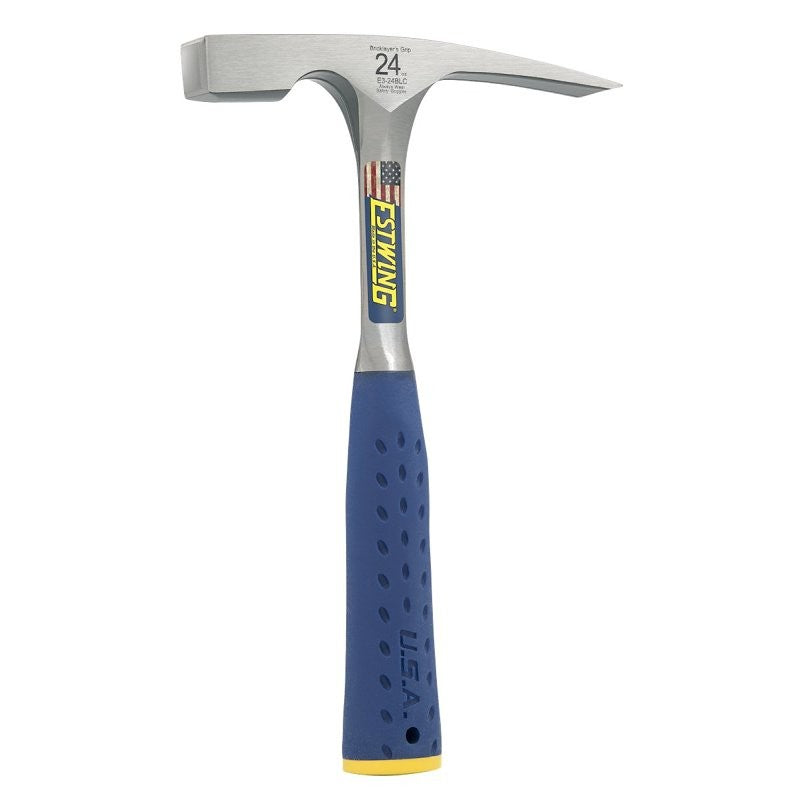 Estwing E3-24BLC Brick Layer's Hammer, 24 oz Head, Steel Head, 11-1/4 in OAL