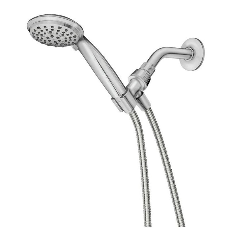 Moen Attune Series 218H0 Handheld Shower, 1/2 in Connection, 1.75 gpm, 6-Spray Function, Chrome, 60 in L Hose