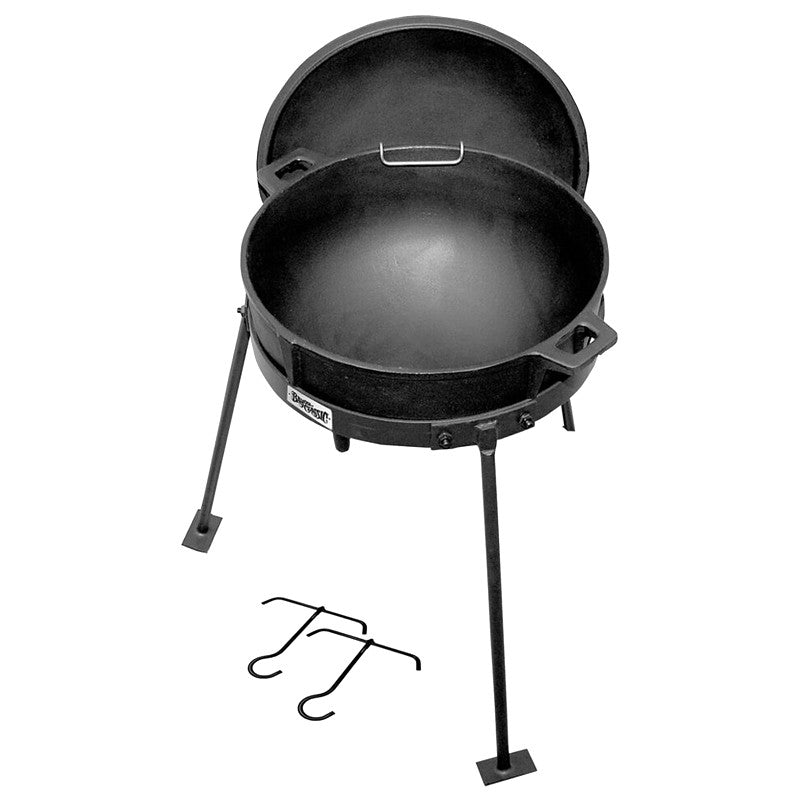 Bayou Classic CI7007 Jambalaya Kettle, Cast Iron